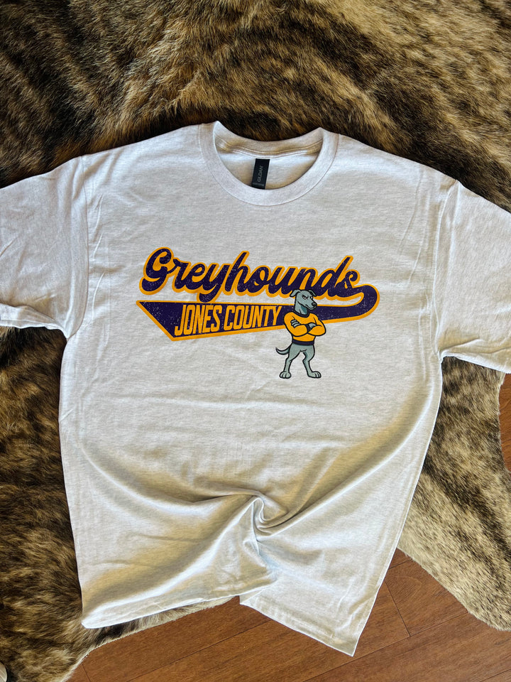 Greyhounds Script Tee