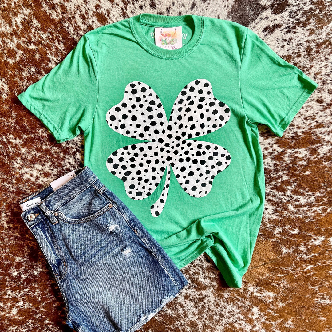 Dalmatian Clover Tee