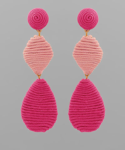 Multi Shape Wrapped Earring