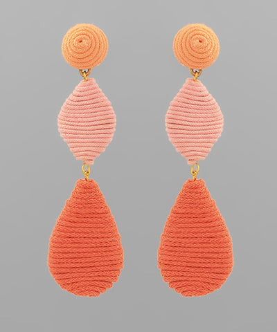 Multi Shape Wrapped Earring