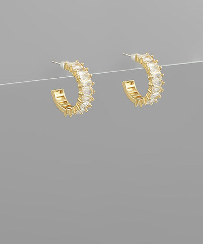 Baguette Metal Hoops