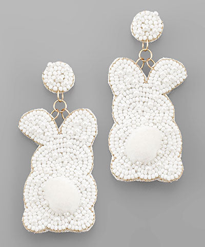 Easter Bunny Beads Earrings