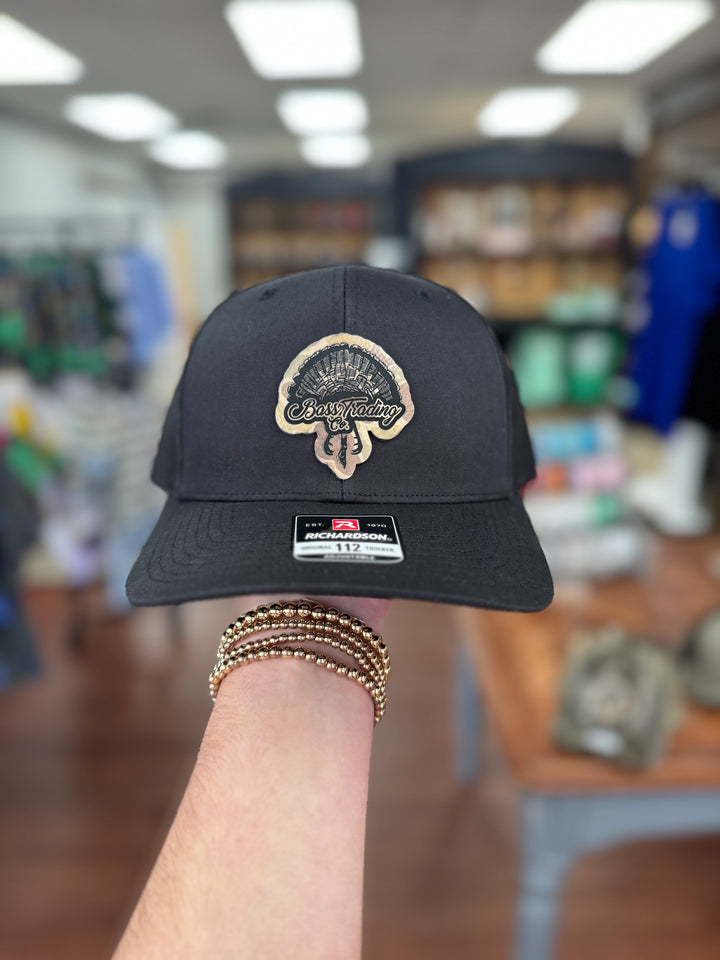 BTC Turkey Leather Patch Hat