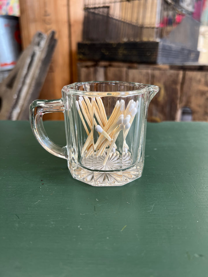 Crystal Mug Match Holder with Striker