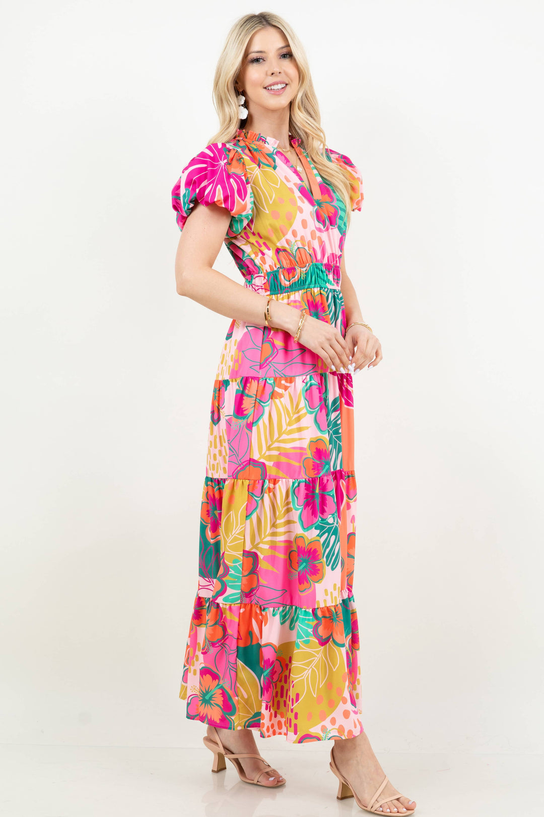 Lilly Floral Maxi Dress
