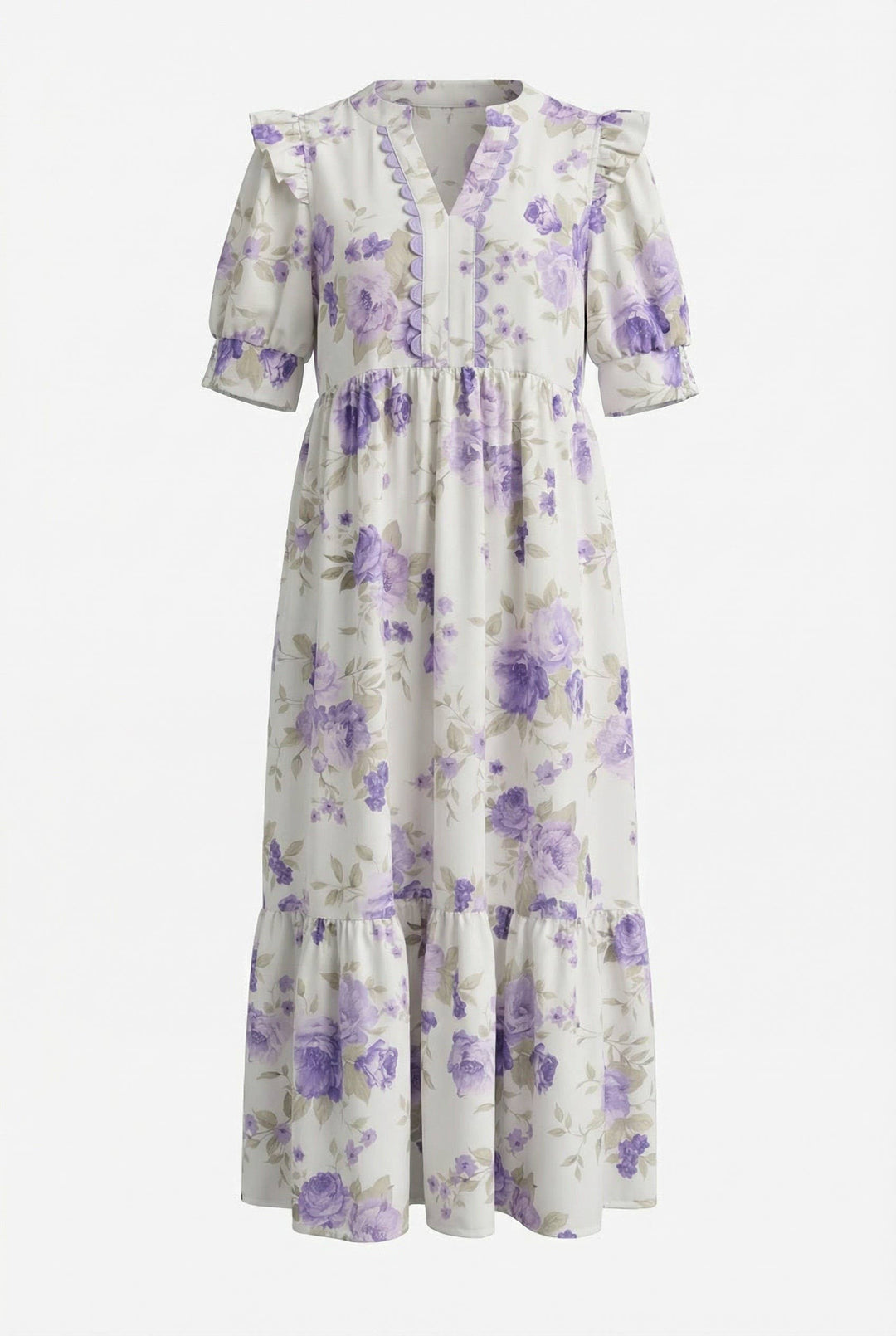 Lola Floral Midi Dress