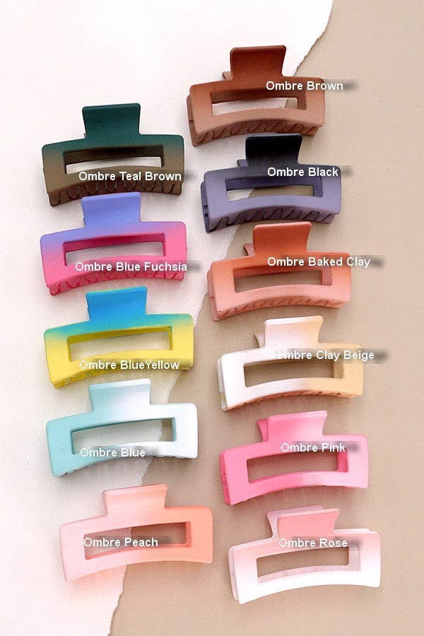 JUMBO CLASSIC HAIR CLAW CLIPS