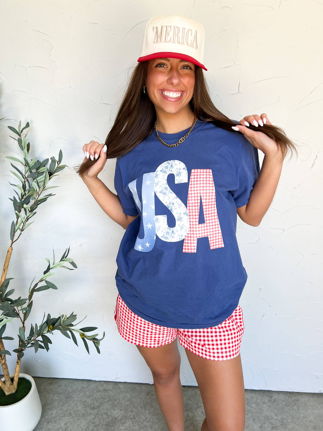 USA Picnic Comfort Color Tee