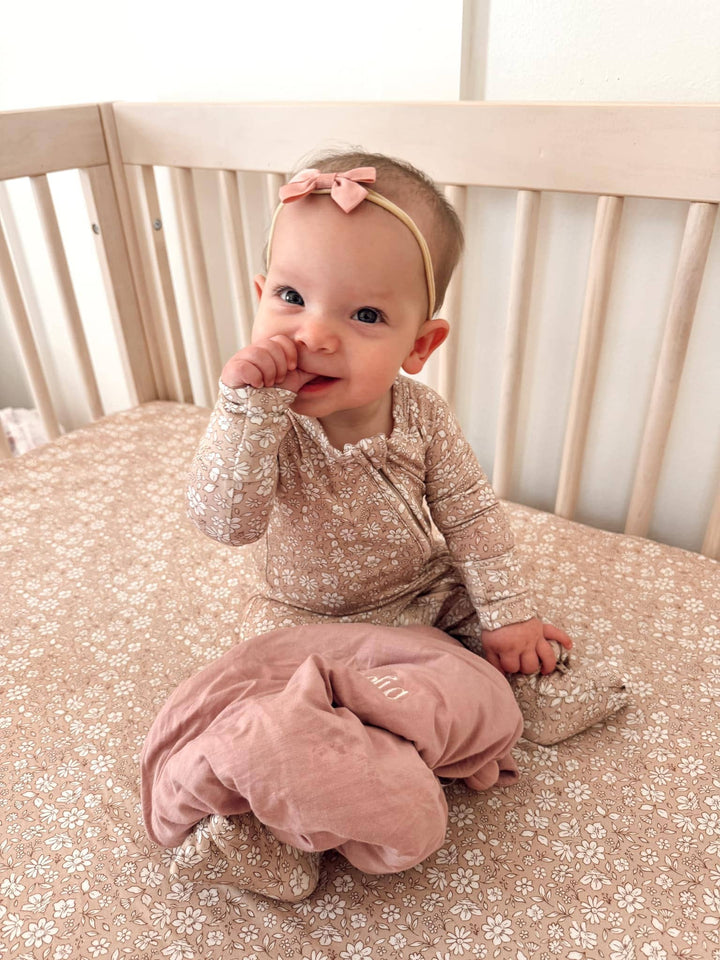 Cozy Bamboo Puppy Lovey Blanket - Baby Security Blanket Dog