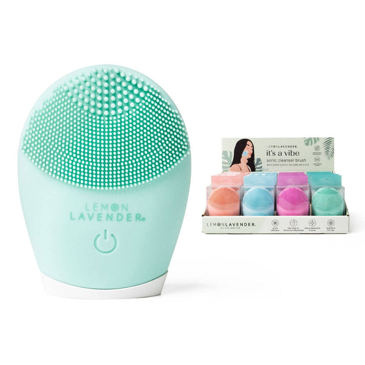 Lemon Lavender It's a Vibe Sonic Cleanser Brush
