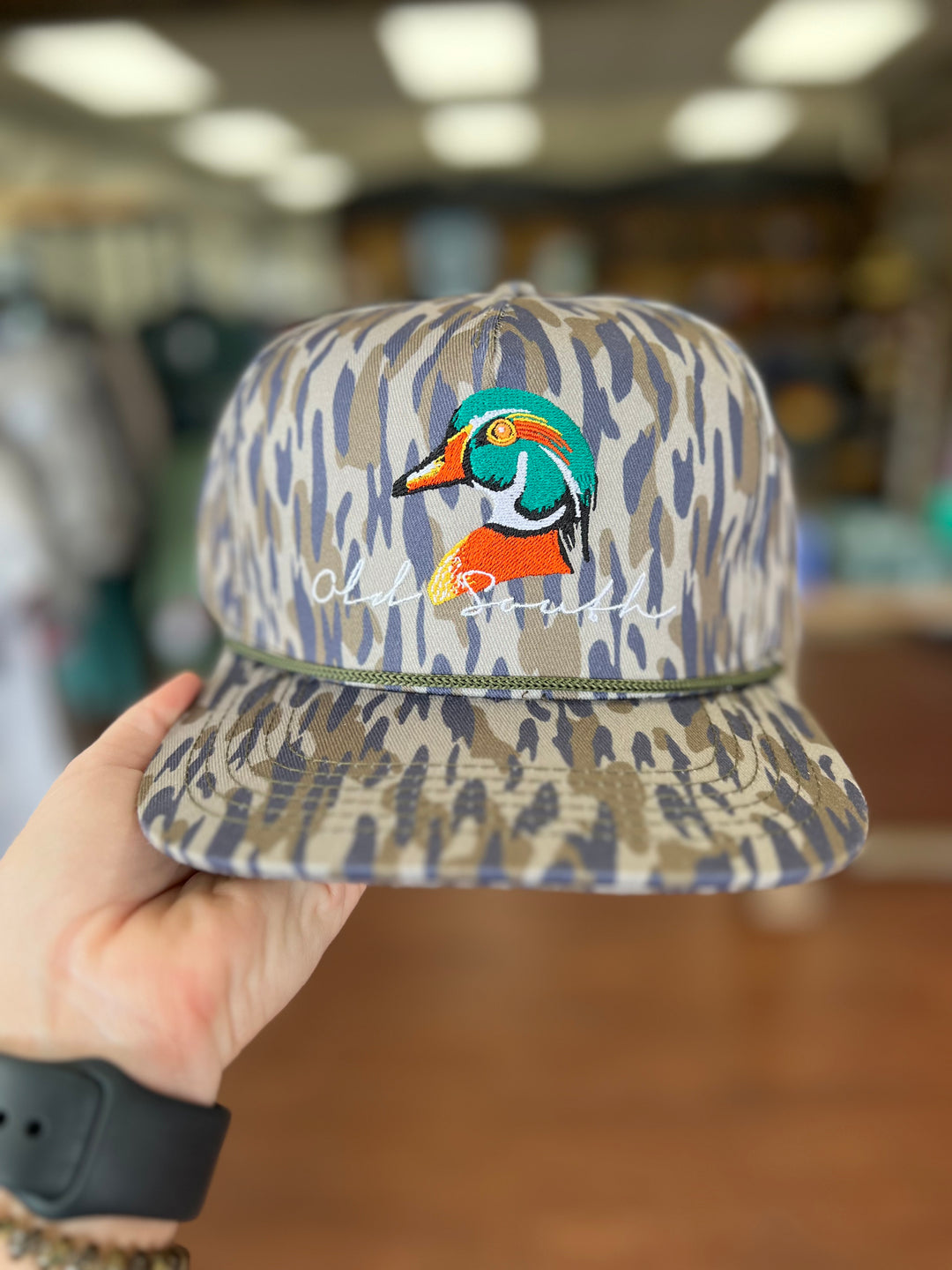 Old South Wood Duck Osland Camo Hat