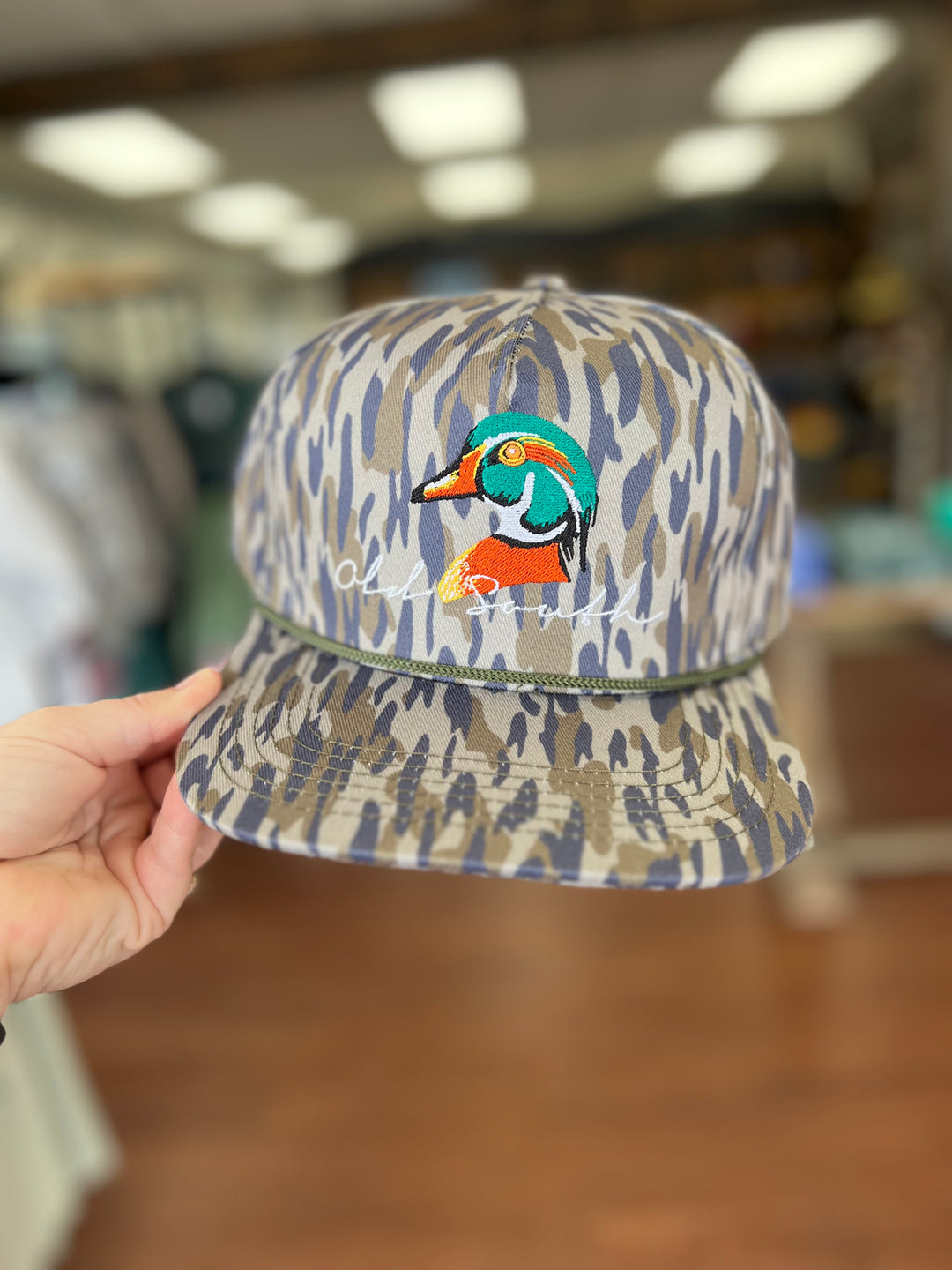 Old South Wood Duck Osland Camo Hat