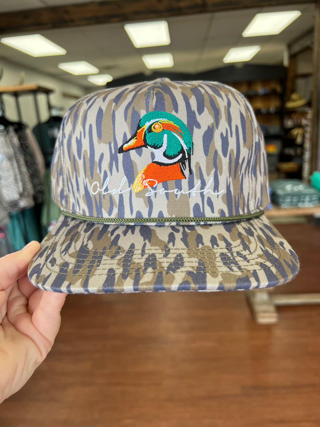 Old South Wood Duck Osland Camo Hat