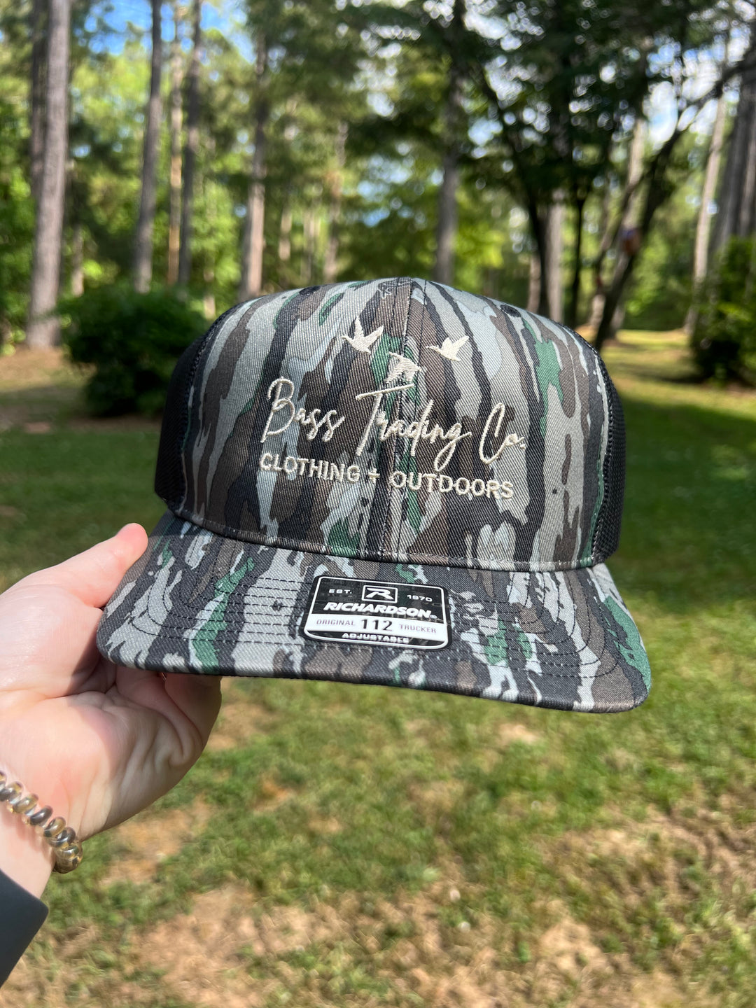 Bass Trading Co. Stitched Hat