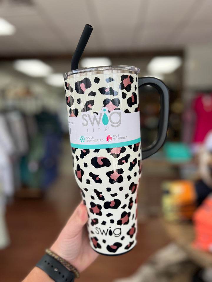 Swig Luxy Leopard Mega Mug (40oz)