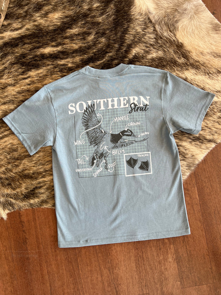 Youth Duck Parts Tee - Southern Strut