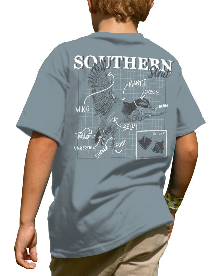 Youth Duck Parts Tee - Southern Strut