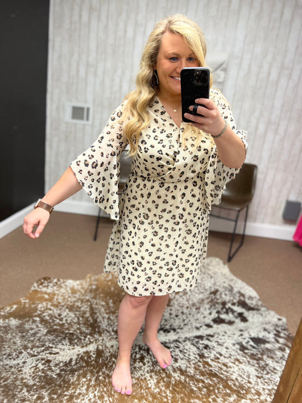 Lizzy Leopard Dress
