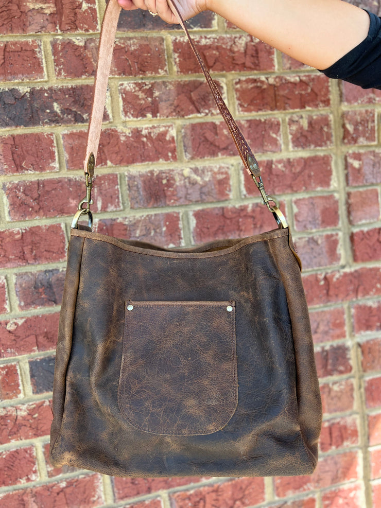 Large Leather Tote #1