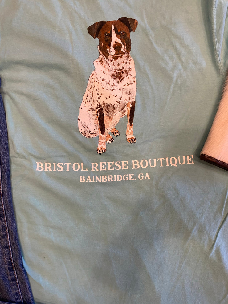 Bristol Reese Dog Logo Comfort Color Tee