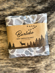 Burlebo Baby Swaddle - Classic Deer Camo