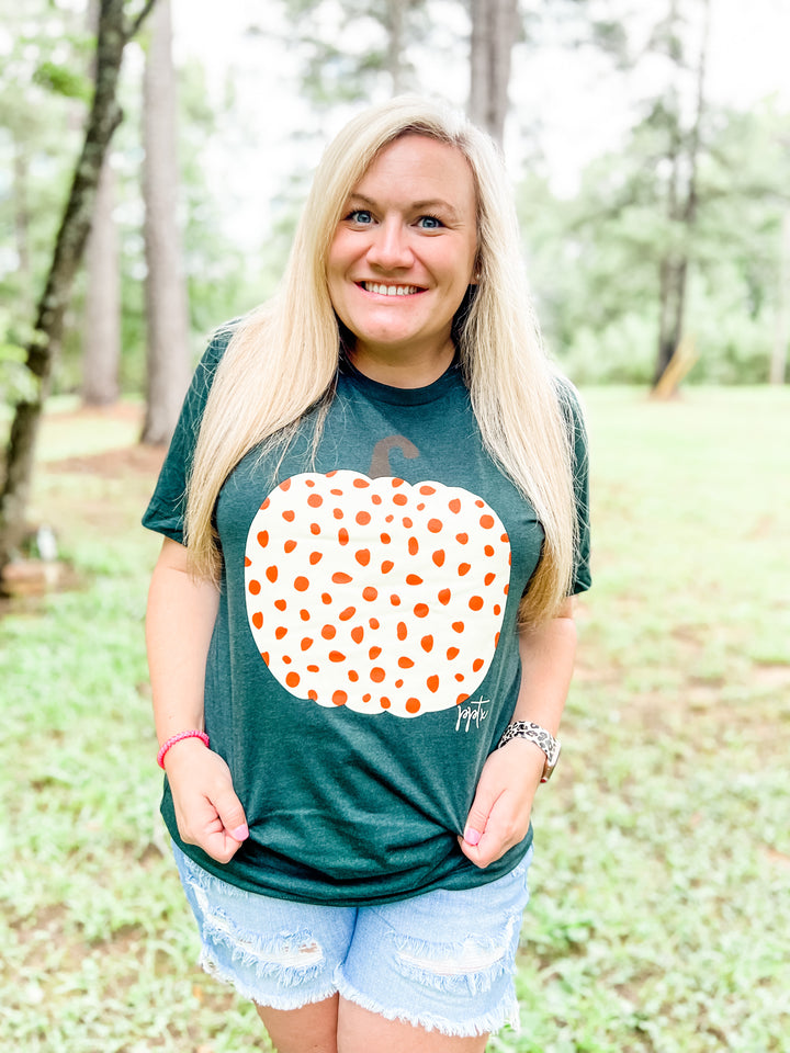 Spotted Pumpkin Tee