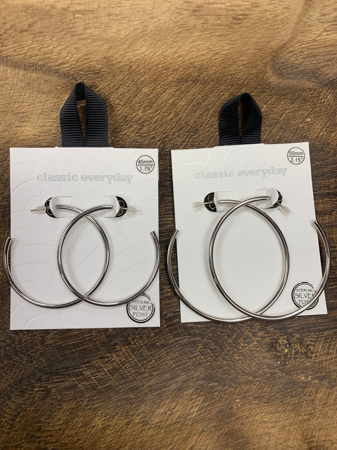 Thin Tube Hoop Earring