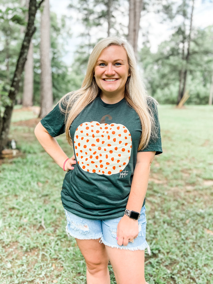 Spotted Pumpkin Tee