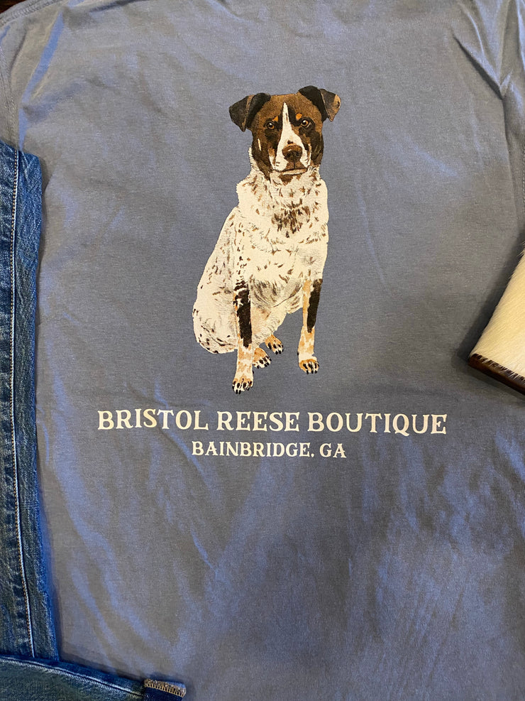 Bristol Reese Dog Logo Comfort Color Tee
